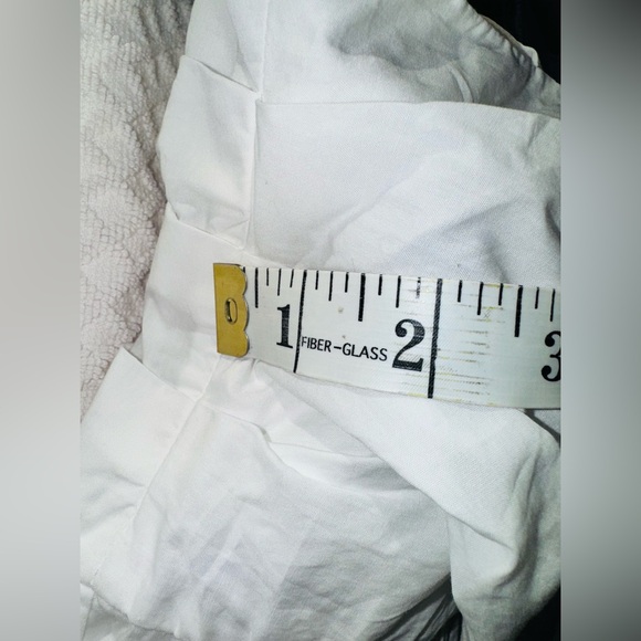 THREE GRACES LONDON White Cotton SOLD OUT ADELE Tie front/back dress - Picture 14 of 16